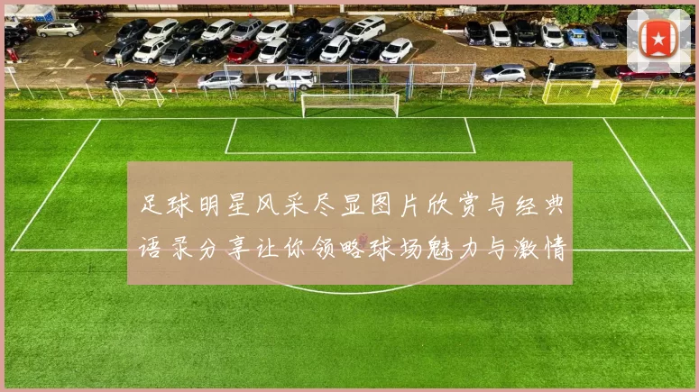 足球明星风采尽显图片欣赏与经典语录分享让你领略球场魅力与激情