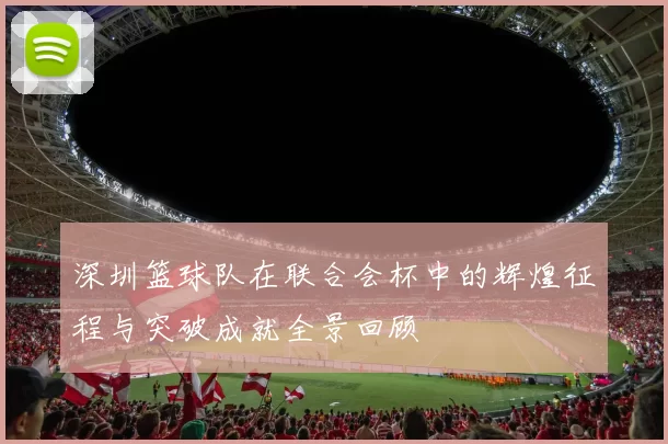 深圳篮球队在联合会杯中的辉煌征程与突破成就全景回顾