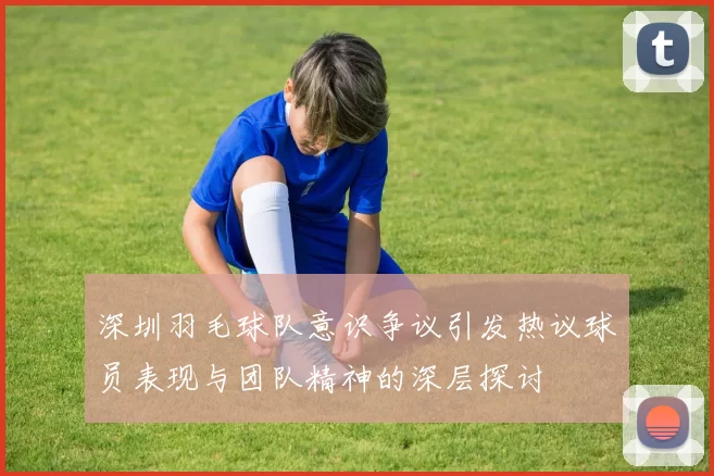 深圳羽毛球队意识争议引发热议球员表现与团队精神的深层探讨
